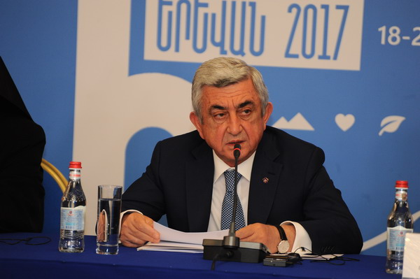 Серж Саргсян: какую бы структуру мы ни создали, она будет дополнять, поддерживать государственность Армении