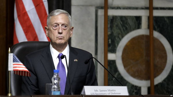 Глава Пентагона: США стремятся разрешить кризис с КНДР дипломатическим путем