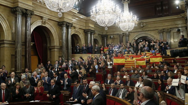 Каталония официально назначила референдум о независимости от Испании на 1 октября