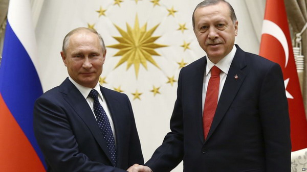 Путин и Эрдоган в Анкаре обсудили ситуацию в Сирии и вопросы по референдуму в Иракском Курдистане