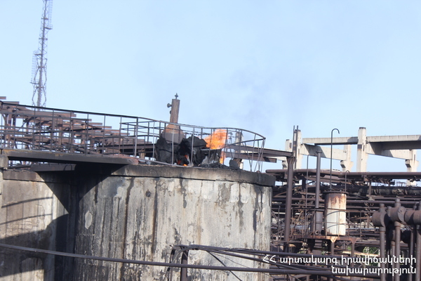 Угрозы крупного бедствия на химзаводе «Наирит» в Ереване не выявлено: заключение международных экспертов