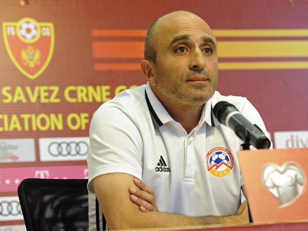 Главный тренер сборной Армении Артур Петросян: «К сожалению, повода для поздравлений нет»
