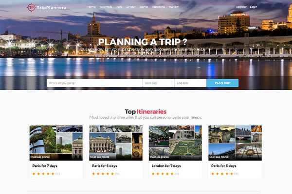 TripPlannera: инновационная платформа для онлайн-планирования поездки