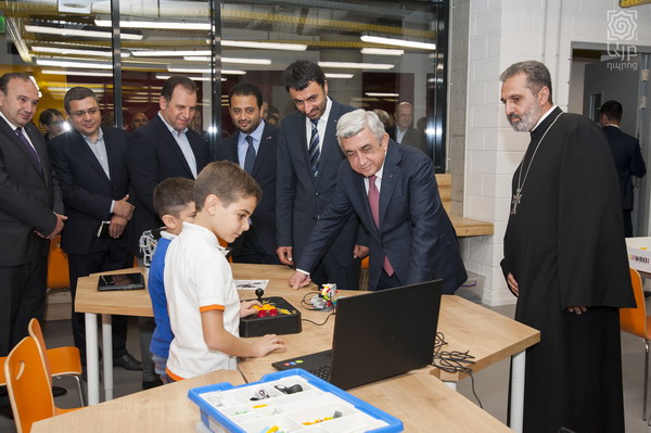 В Ереване открыт новый, третий корпус школы «Айб»