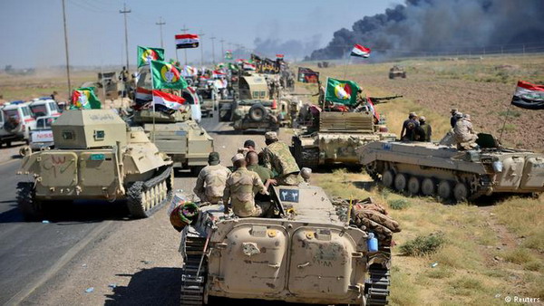 Ожесточенные бои вспыхнули между иракской армией и курдской пешмергой на севере Ирака