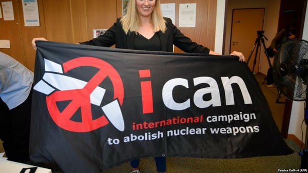 Нобелевская премия мира присуждена «Международной кампании за ликвидацию ядерного оружия»