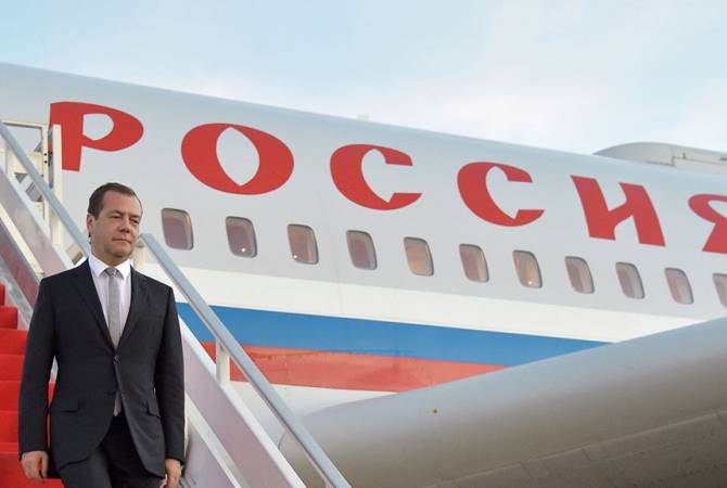 Премьер-министр России Дмитрий Медведев с официальным визитом посетит Армению
