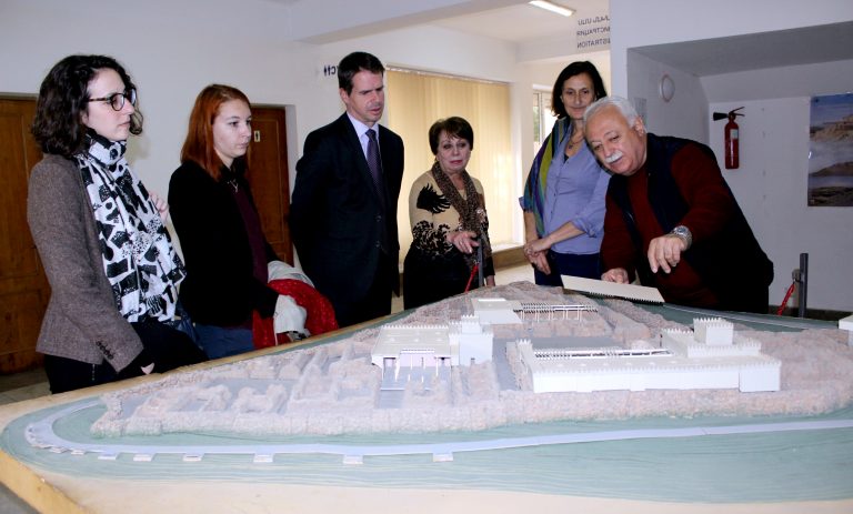 Новый посол Франции посетил музей-заповедник «Эребуни» в Ереване