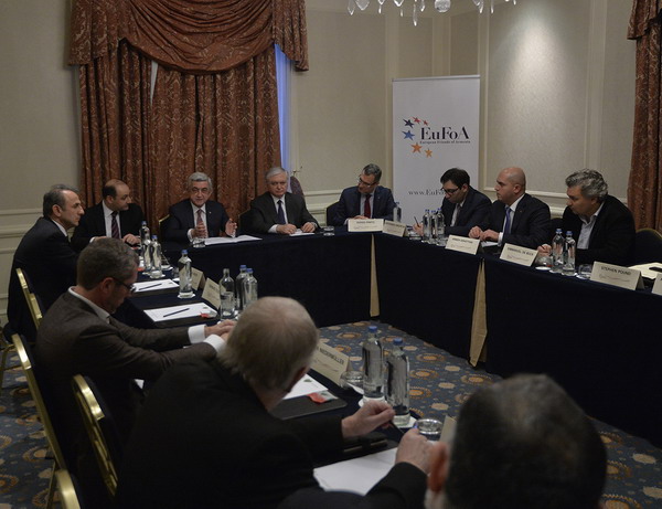 Серж Саргсян встретился с членами совета международной общественной организации «Европейские друзья Армении»