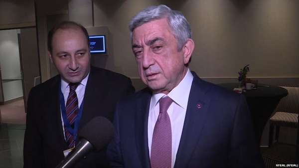 Серж Саргсян: «Но кто примет эти сложные формулировки Азербайджана?»