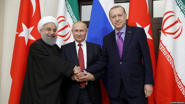 Россия, Турция и Иран в Сочи подписали соглашение по Сирии