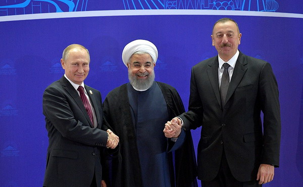 Встреча Роухани-Путин-Алиев в Тегеране: официальные итоги