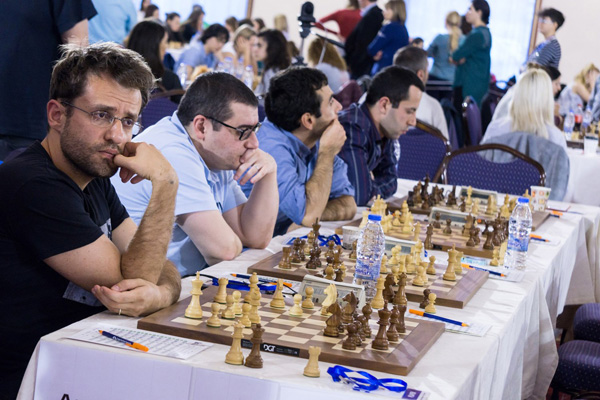 Четыре ничьи и четыре проигрыша в командном первенстве Европы по шахматам