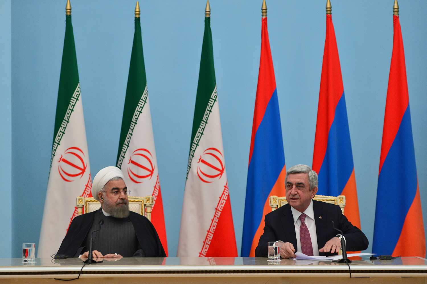 Процветание иранского народа отвечает интересам Армении: Серж Саргсян