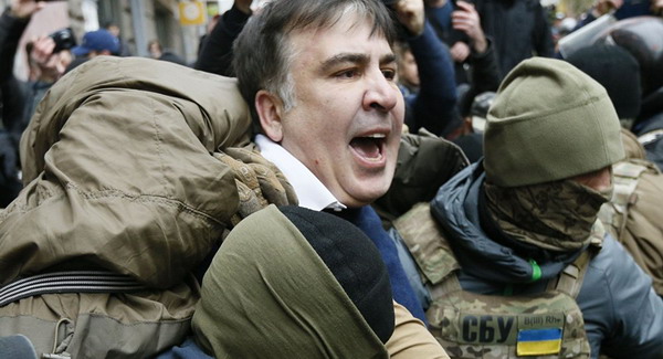 Михаил Саакашвили задержан в Киеве и доставлен в СБУ