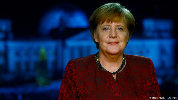 Канцлер Меркель призвала немцев к единению в 2018 году