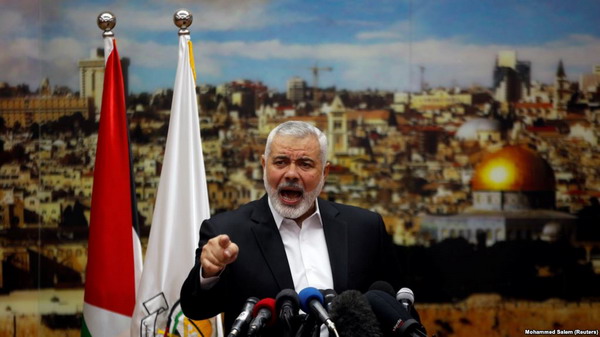 Лидер группировки ХАМАС призвал палестинцев к новому восстанию в Израиле