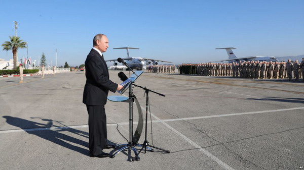 «Миссия РФ в Сирии выполнена – не поспешен ли вывод Путина?»: Голос Америки