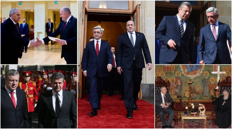 Георгий Квирикашвили повременил с визитом в Ереван, но Серж Саргсян поспешил в Тбилиси