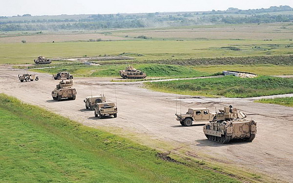 США направят в Европу танковую бригаду летом 2018г