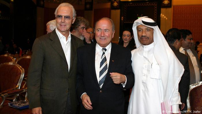 Бывший вице-президент ФИФА Мохаммед бин Хаммам признал получение денег от Германии