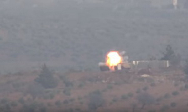 Сирийские курды за день подбили пять турецких танков: видео