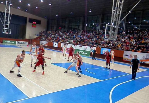 Сборная Армения по баскетболу победила команду Албании в матче отборочного тура первенства Европы