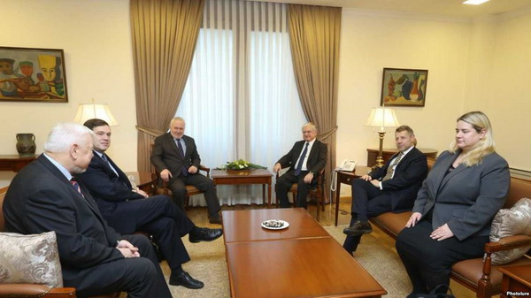 Глава МИД Армении принял сопредседателей Минской Группы ОБСЕ