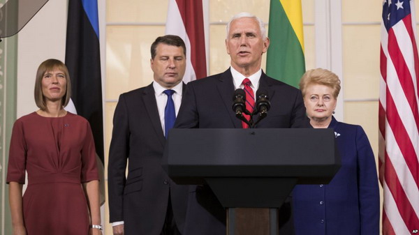 Главы США стран Балтии встретятся в Вашингтоне и отметят 100-летие независимости Литвы, Латвии и Эстонии