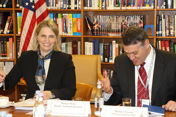Заместитель помощника госсекретаря США встретилась с армянскими бизнесменами