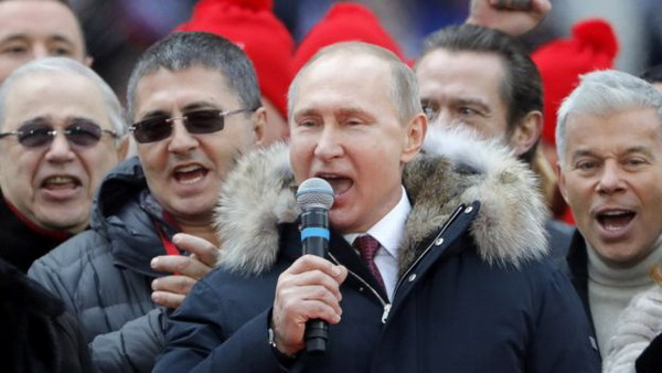 «Меня пригнали как барана»: Митинг в Москве «в поддержку» Путина — ВВС