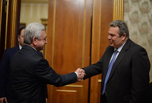 Армения и Греция продолжают совместные усилия по расширению оборонного сотрудничества