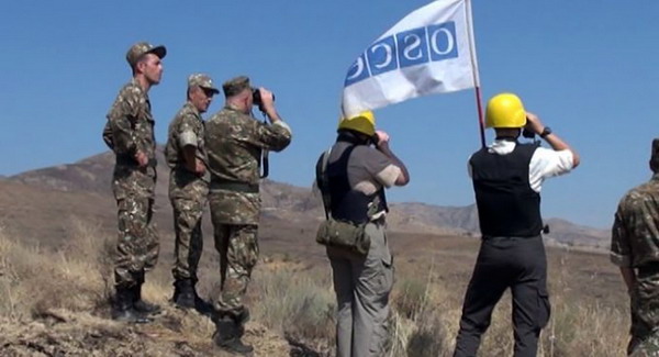 Азербайджан не вывел миссию наблюдателей ОБСЕ на передовые позиции на линии соприкосновения
