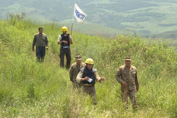 Миссия ОБСЕ провела плановый мониторинг режима прекращения огня на границе Арцах-Азербайджан