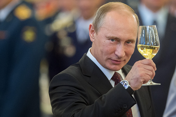 Путин надеется, что Армен Саргсян «будет способствовать углублению евразийской интеграции»