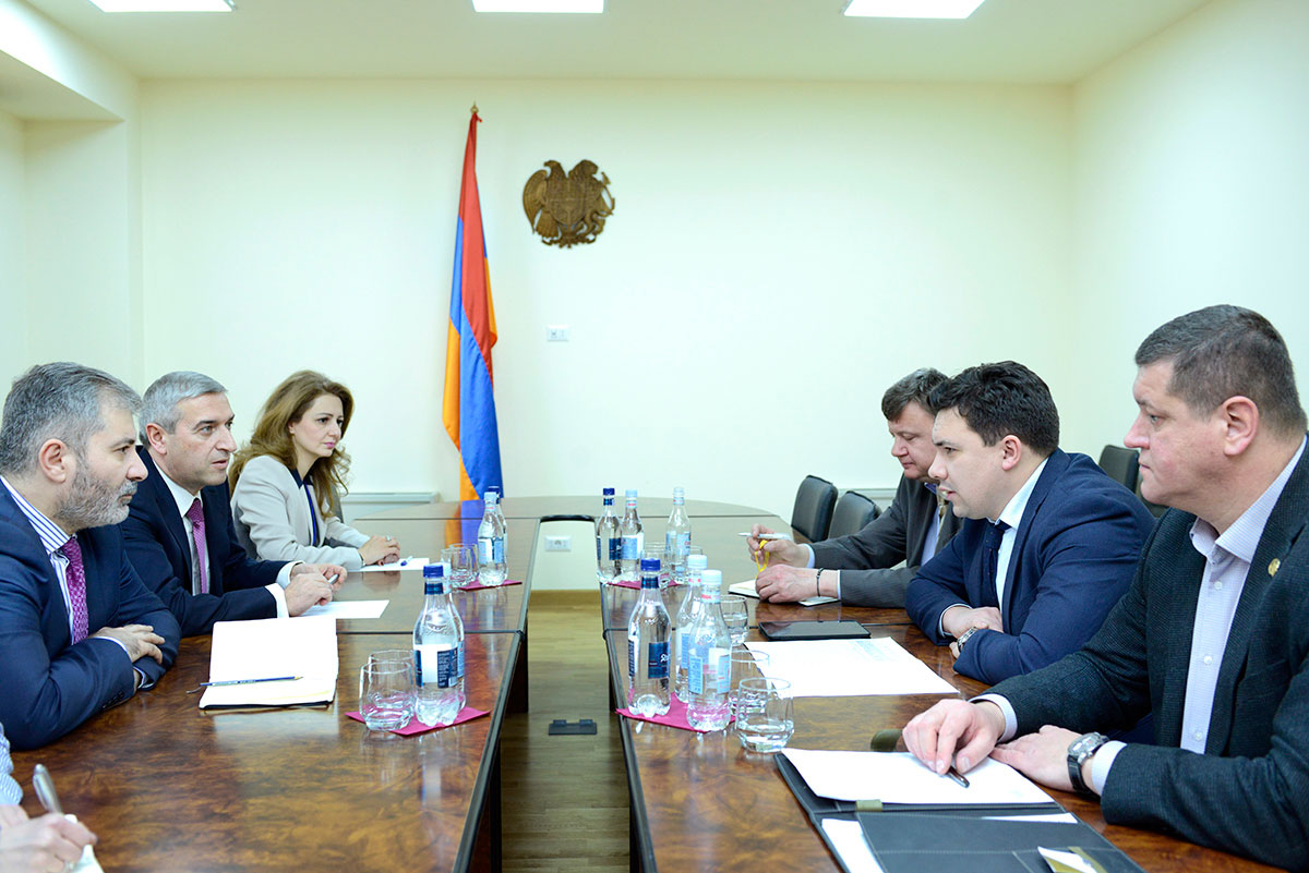 В Министерстве транспорта Армении обсудили возможности коридора Украина-Иран