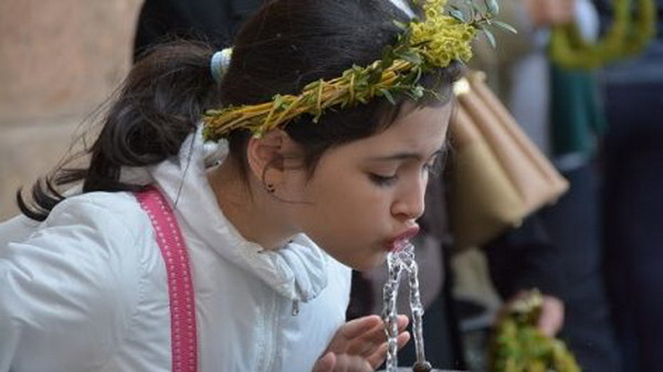 В армянских церквях сегодня отмечается Цахказард — Вход Господень в Иерусалим и начало Страстной недели