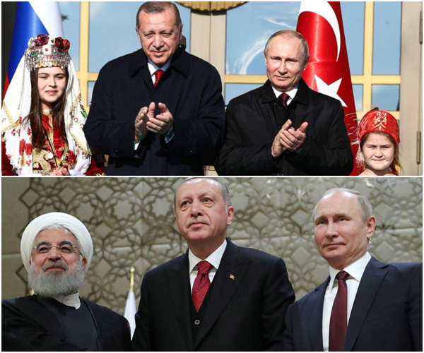 Девятая «историческая встреча» Путина и Эрдогана