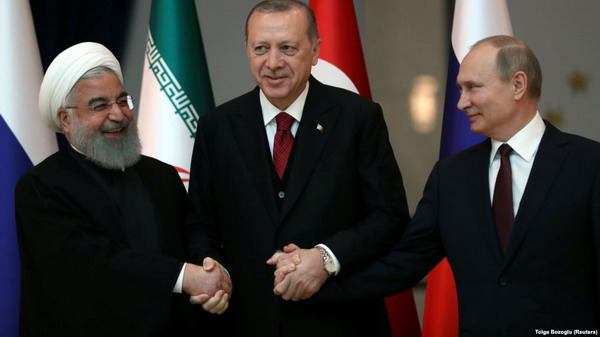 Хасан Роухани: Россия, Турция и Иран не допустят раздела Сирии