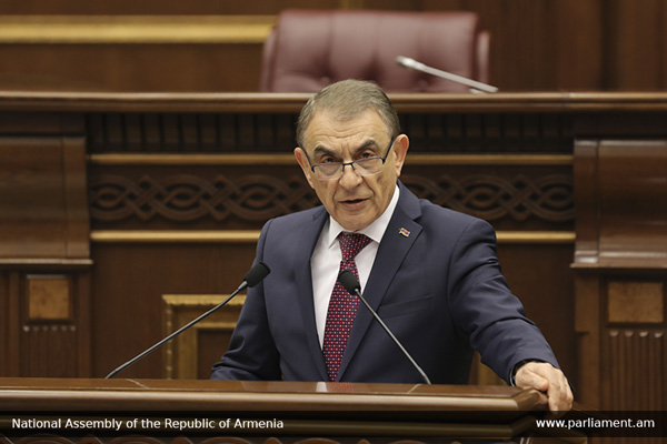 А.Баблоян обратился к фракциям НС Армении с предложением начать дебаты по Избирательному кодексу