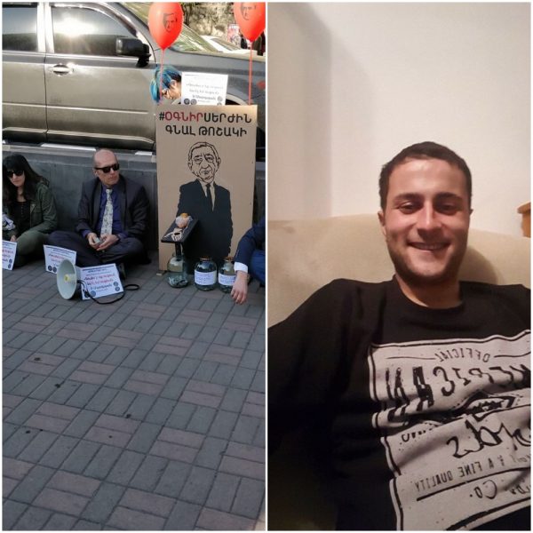 Задержанные Левон Барсегян и Тигран Мазманян освобождены