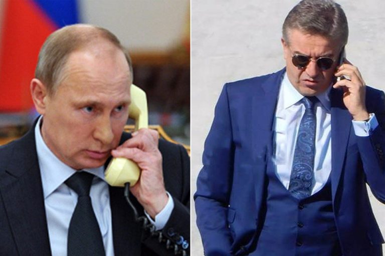 Путин фактически выразил поддержку Карену Карапетяну и РПА в выдвижении своего кандидата: «Жаманак»