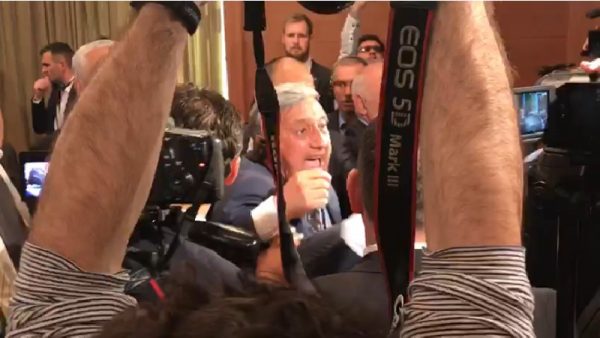 Скандал в Баку: миссия БДИПЧ прервала пресс-конференцию после криков проправительственных журналистов — видео