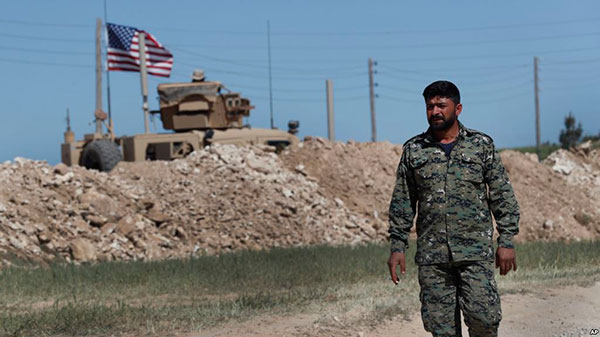 Американская армия разместила свои позиции в зоне по соседству с турецкой армией: Голос Америки