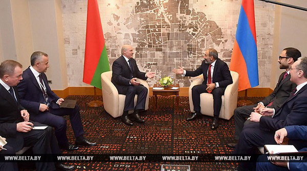 Лукашенко — Пашиняну: «В отношениях Беларуси и Армении нет и не будет проблем»
