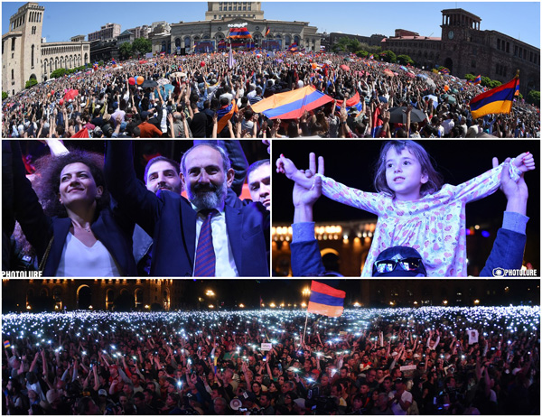 Армянская революция – в центре мирового внимания