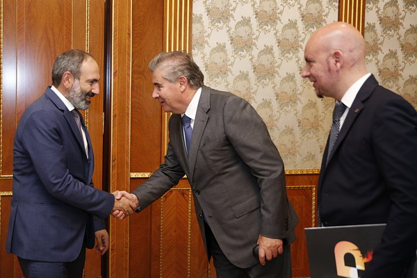 Премьер Армении и директор итальянской компании «Ренко» обсудили строительство новой ТЭС в 250 МВт