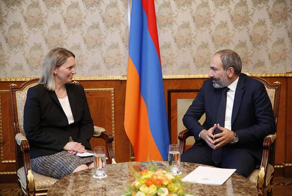 Бриджит Бринк — Николу Пашиняну: США являются и останутся сильным партнером правительства и народа Армении