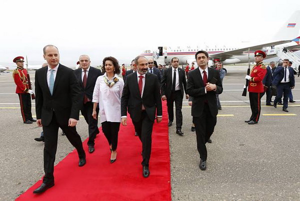Премьер-министр Армении Никол Пашинян прибыл в Тбилиси с официальным визитом