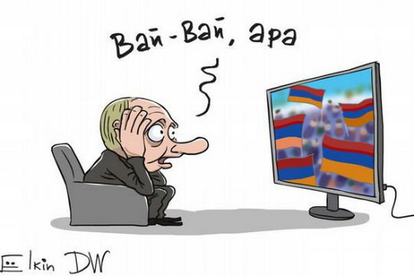 Революция в Армении — в карикатурах Deutsche Welle: фото